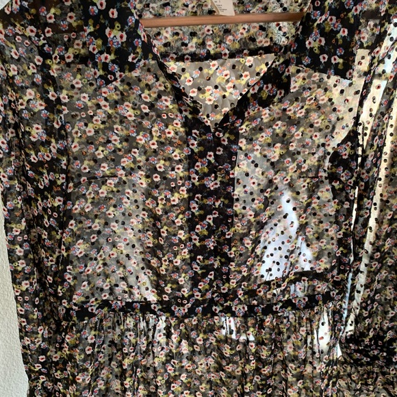 H&M Sheer Floral Dress - Picture 8 of 8
